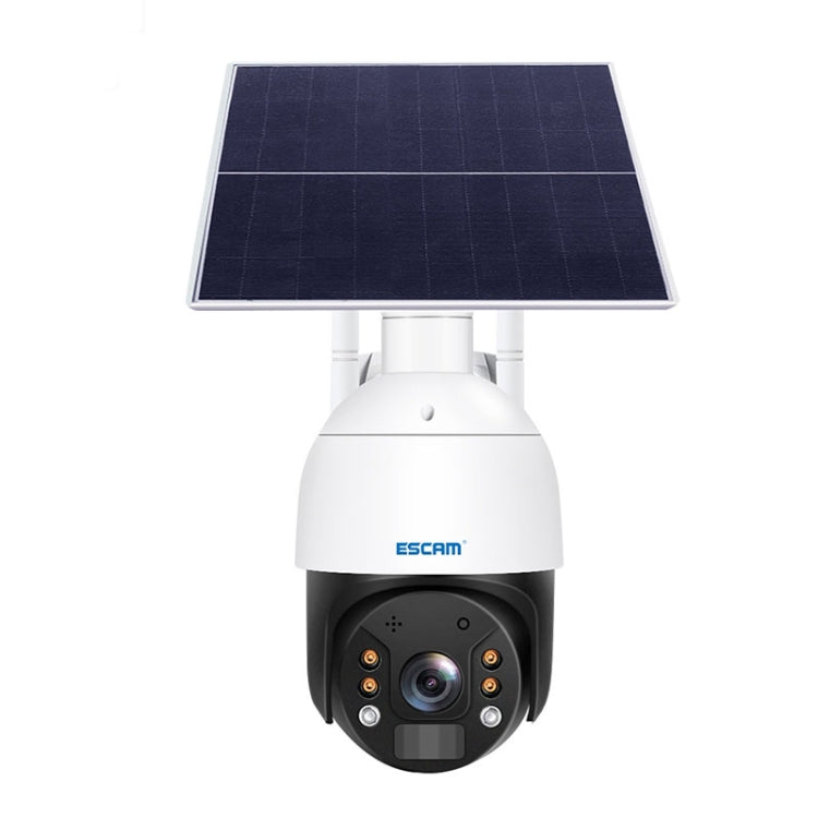 ESCAM QF724 3MP 24h Recording Cloud Storage PT 4G PIR Alarm IP Camera with Solar Panel, US Plug, EU Plug ESCAM QF724 3MP 24h Recording Cloud Storage PT 4G PIR Alarm IP Camera with Solar Panel, US Plug, EU Plug